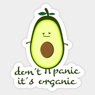 Avocado with saying Sticker